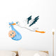 Stork With Baby 
