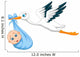 Stork With Baby 