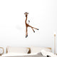 Rendered Image of a Really Cute Giraffe Wall Decal