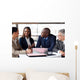 business partners having meeting Wall Mural
