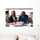 business partners having meeting Wall Mural