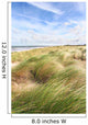 Dunes and the beach in spring Wall Mural