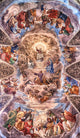 Fresco at the Basilica dei Santi Ambrogio e Carlo al Corso Wall Mural