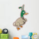 Duck Rabbit Weird Creature Wall Decal