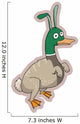 Duck Rabbit Weird Creature Wall Decal