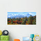 Panoramic view of Rocky mountains 