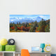 Panoramic view of Rocky mountains 
