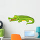 Crocodile cartoon Wall Decal