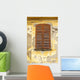 Window Shutters and Old Paint Wall Mural