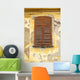 Window Shutters and Old Paint Wall Mural