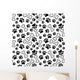 Seamless Pet Paw Print Wall Decal