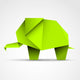 s? a? Origami Wall Decal