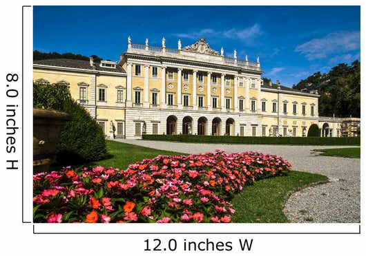 Como: Villa Olmo in spring 