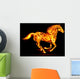 Fire horse. Wall Decal