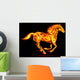 Fire horse. Wall Decal