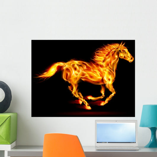 Fire horse. Wall Decal