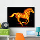 Fire horse. Wall Decal