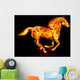 Fire horse. Wall Decal