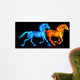 Fire Horses Wall Decal