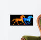Fire horses. Wall Decal