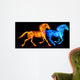 Fire horses. Wall Decal