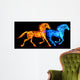 Fire horses. Wall Decal