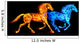 Fire horses. Wall Decal