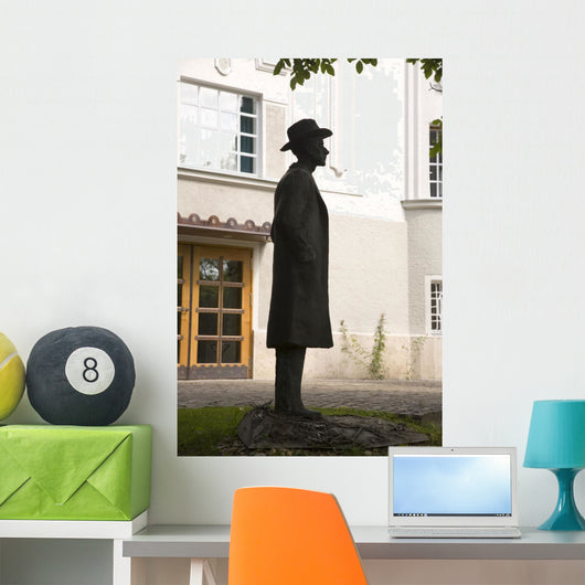 Statue of Bla Bartk Museum Wall Mural