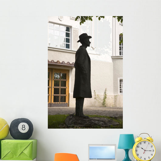 Statue of Bla Bartk Museum Wall Mural