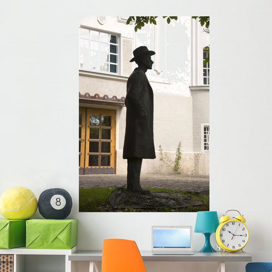 Statue of Bla Bartk Museum Wall Mural