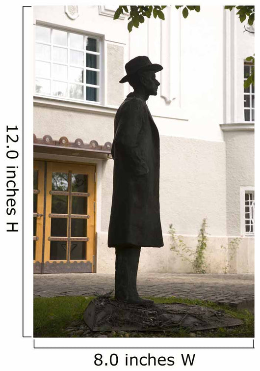 Statue of Bla Bartk Museum Wall Mural