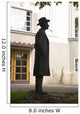 Statue of Bla Bartk Museum Wall Mural
