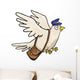 Post Bird, Mail pigeon Wall Decal