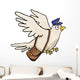 Post Bird, Mail pigeon Wall Decal