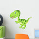 Cute dinosaur cartoon Wall Decal