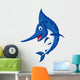 Marlin fish cartoon Wall Decal