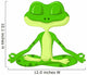 Frog cartoon doing yoga Wall Decal