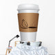 Cup Coffee With Closing Lid 