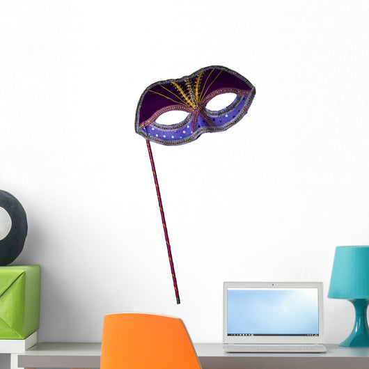 mask isolated on white background with copy-space Wall Decal