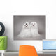 Two Maltese Dog Wall Mural
