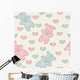 Seamless Pattern with Teddy Wall Decal