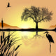 lake Wall Mural