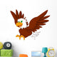 Cute Eagle Cartoon Wall Decal