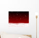 Red heaven Wall Mural