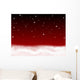 Red heaven Wall Mural