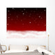 Red heaven Wall Mural