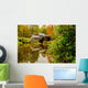 Virginia's Mabry Mill on the Blue Ridge Parkway in the Autumn se Wall Mural