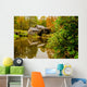 Virginia's Mabry Mill on the Blue Ridge Parkway in the Autumn se Wall Mural