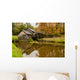 Virginia's Mabry Mill on the Blue Ridge Parkway in the Autumn se Wall Mural