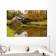 Virginia's Mabry Mill on the Blue Ridge Parkway in the Autumn se Wall Mural